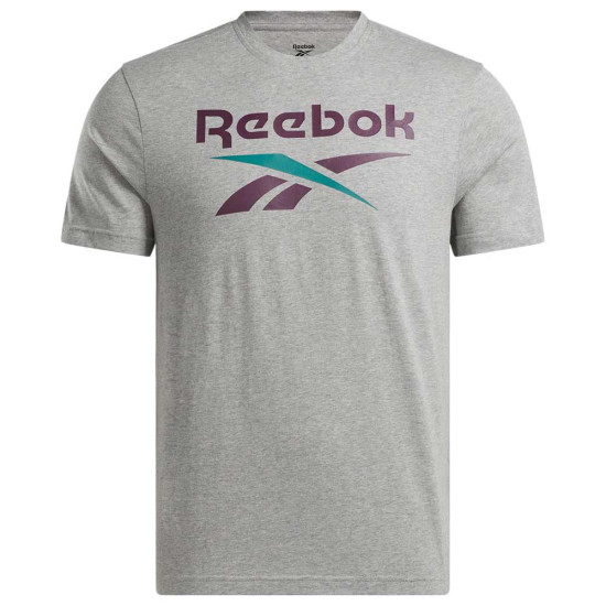 Reebok Ανδρική κοντομάνικη μπλούζα Identity Big Stacked Logo Tee